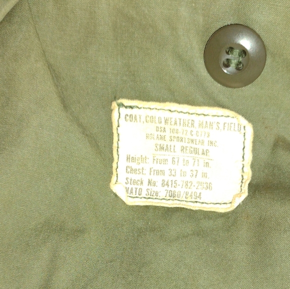 Cold weather men's field jacket - Picture 1 of 3
